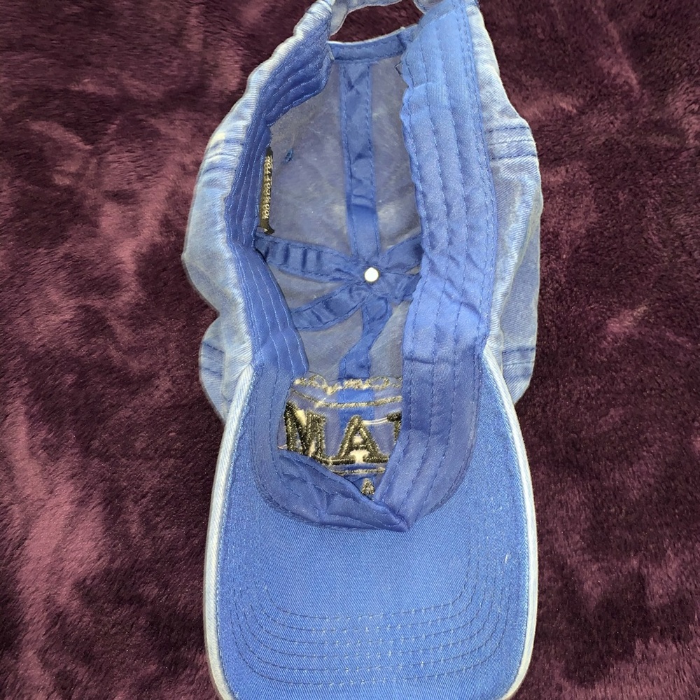 Blue Miami baseball cap - Picture 2 of 4